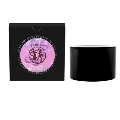 OFF WITH THE FAIRIES 3 Wick Candle by Sultry Club