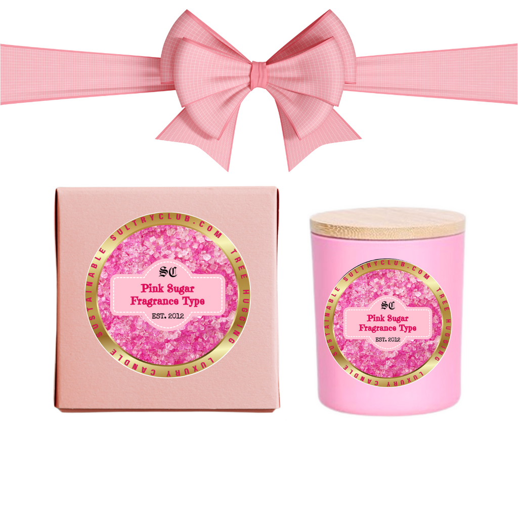 Pink Sugar Candle