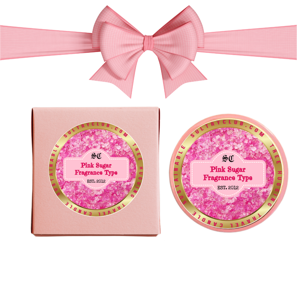 Pink Sugar Candle