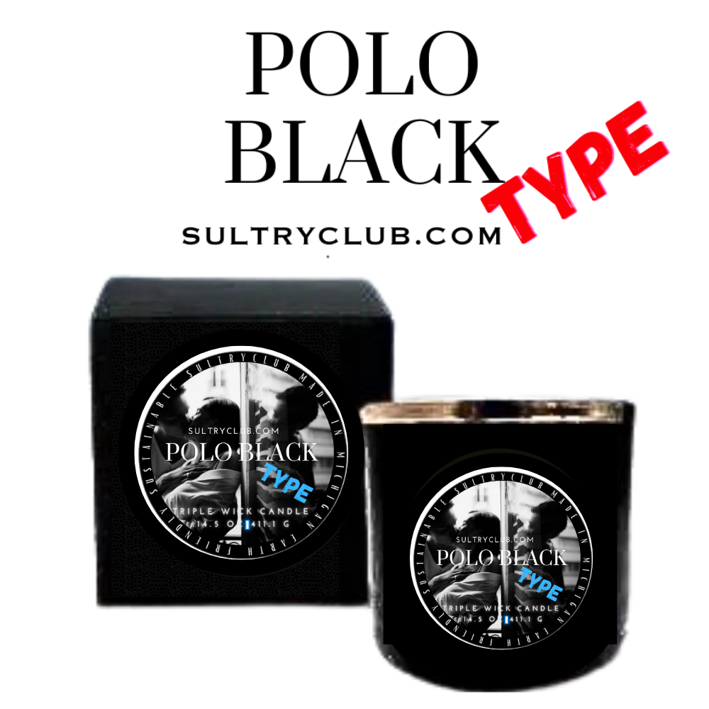POLO BLACK Type Candle