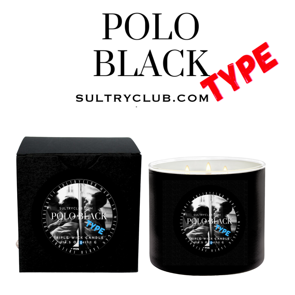 POLO BLACK Type Candle
