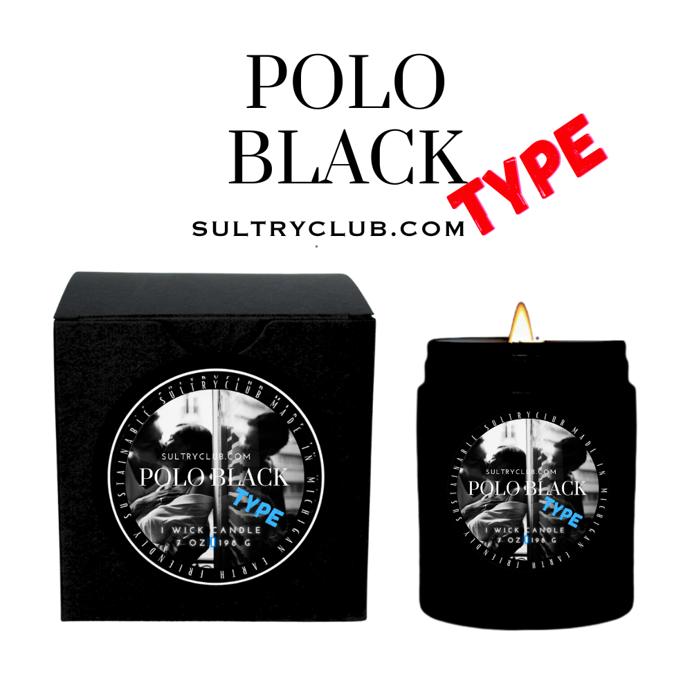 POLO BLACK Type Candle