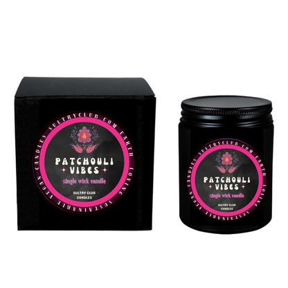 Patchouli Vibes Fragrant Vegan Candle