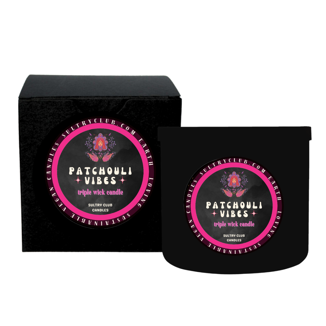 Patchouli Vibes Fragrant Vegan Candle