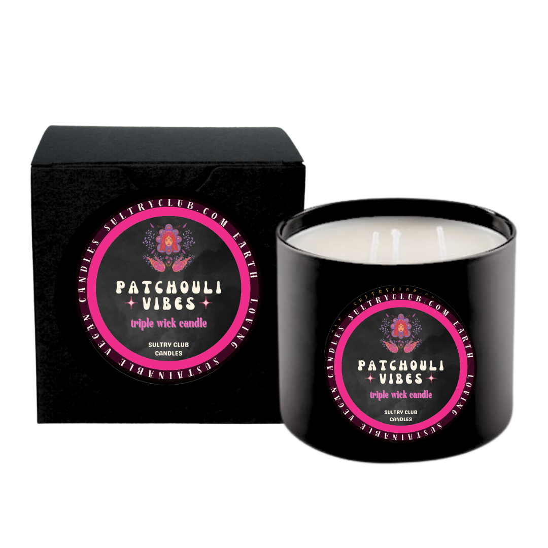 Patchouli Vibes Fragrant Vegan Candle