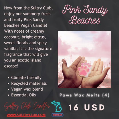 PINK SANDY BEACHES CANDLE