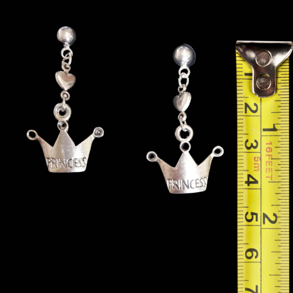 Princess Crown Earrings