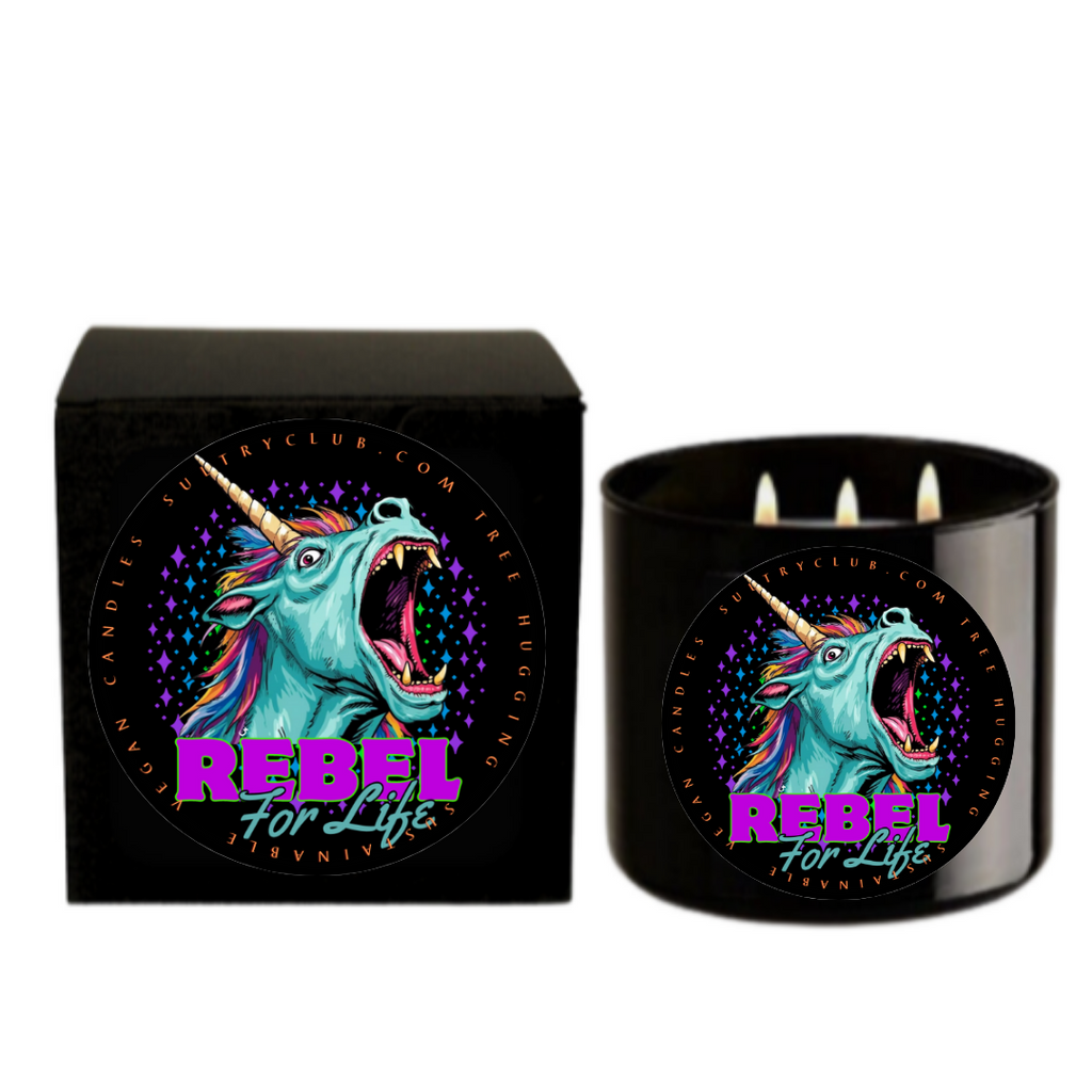 REBEL FOR LIFE VEGAN CANDLE