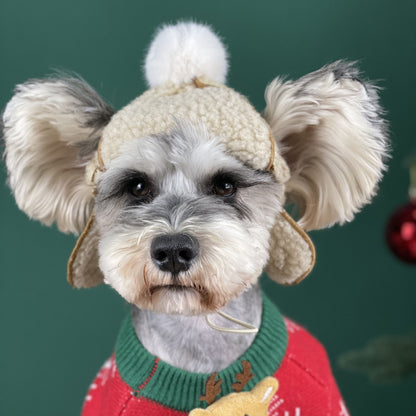 Hat for Dogs Winter Warm Hat Puppy Teddy Costume Christmas Clothes Santa Dog Costumes  chihuahua  chapeu para cachorro