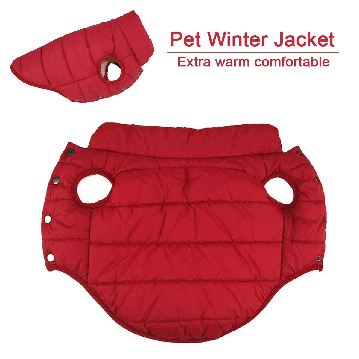 Winter Pet Coat Clothes for Dogs Winter Clothing Warm Dog Clothes for Small Dogs Christmas Big Dog Coat Winter Clothes Chihuahua