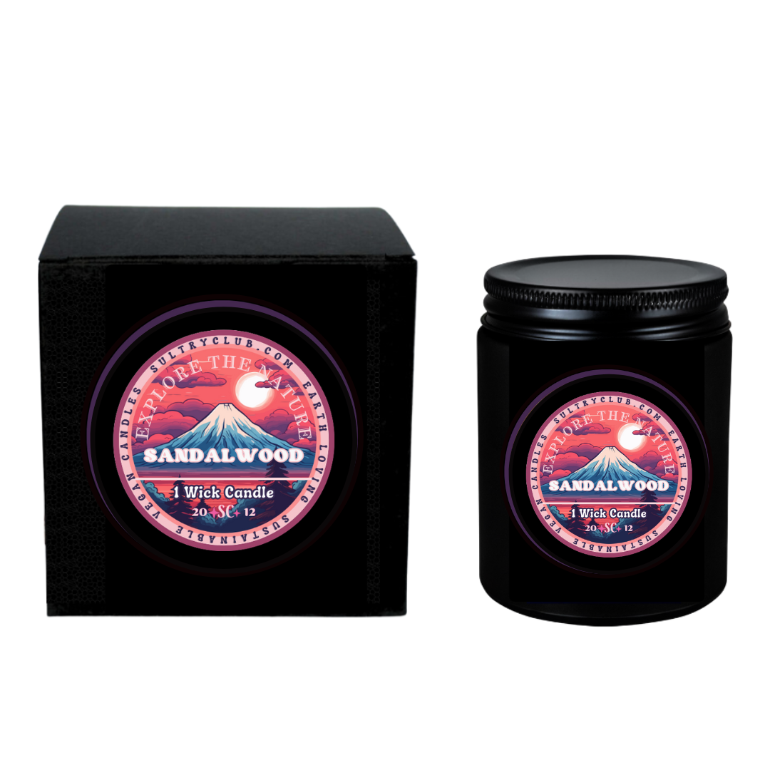 SANDALWOOD Vegan Candle