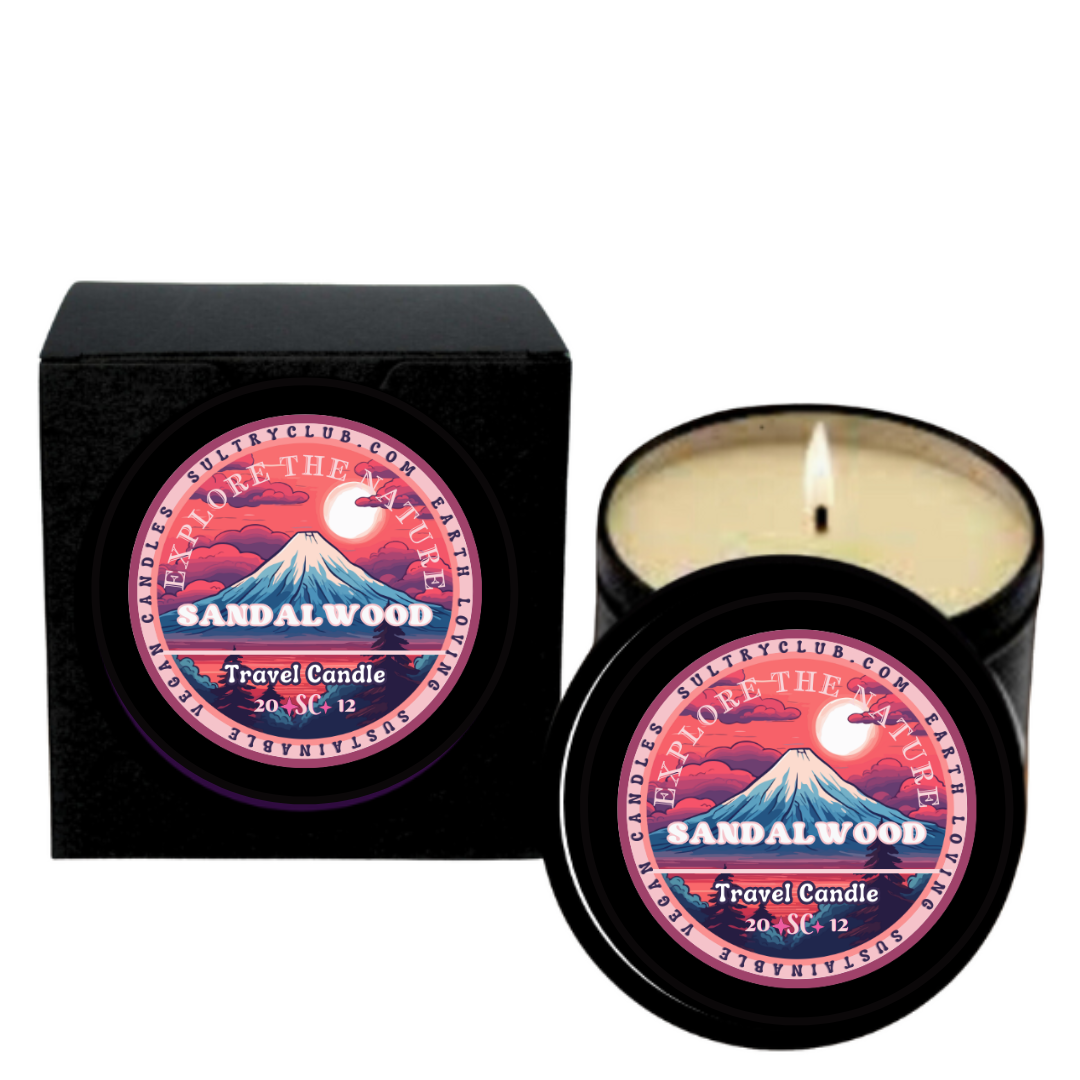 SANDALWOOD Vegan Candle