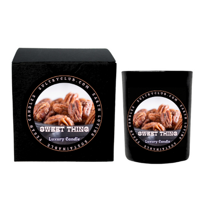 SWEET THING Candied Pecans Vegan Candle