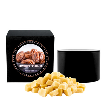 SWEET THING Candied Pecans Vegan Candle