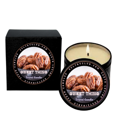 SWEET THING Candied Pecans Vegan Candle