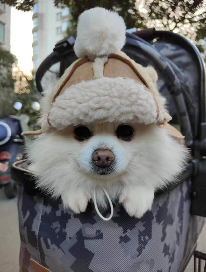 Hat for Dogs Winter Warm Hat Puppy Teddy Costume Christmas Clothes Santa Dog Costumes  chihuahua  chapeu para cachorro