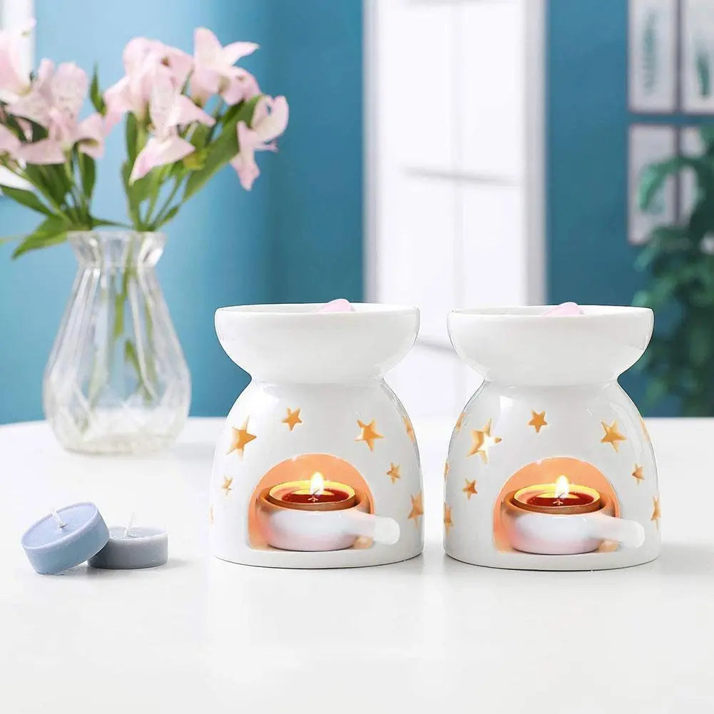 Wax Melt Burner And Candle Holder