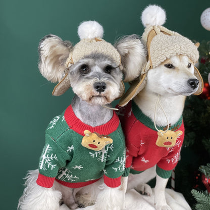 Hat for Dogs Winter Warm Hat Puppy Teddy Costume Christmas Clothes Santa Dog Costumes  chihuahua  chapeu para cachorro