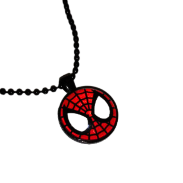 Spiderman Comicon Graphic Necklace