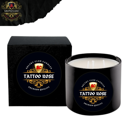 TATTOO ROSE Vegan Candle