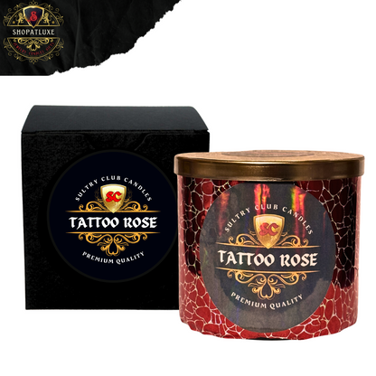 TATTOO ROSE Vegan Candle