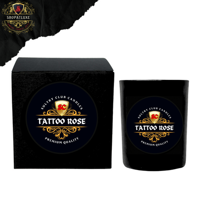 TATTOO ROSE Vegan Candle