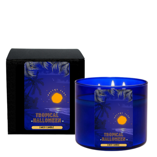 TROPICAL HALLOWEEN CANDLE