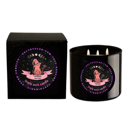 VOODOO ON YOU Candle (LOVE SPELL)