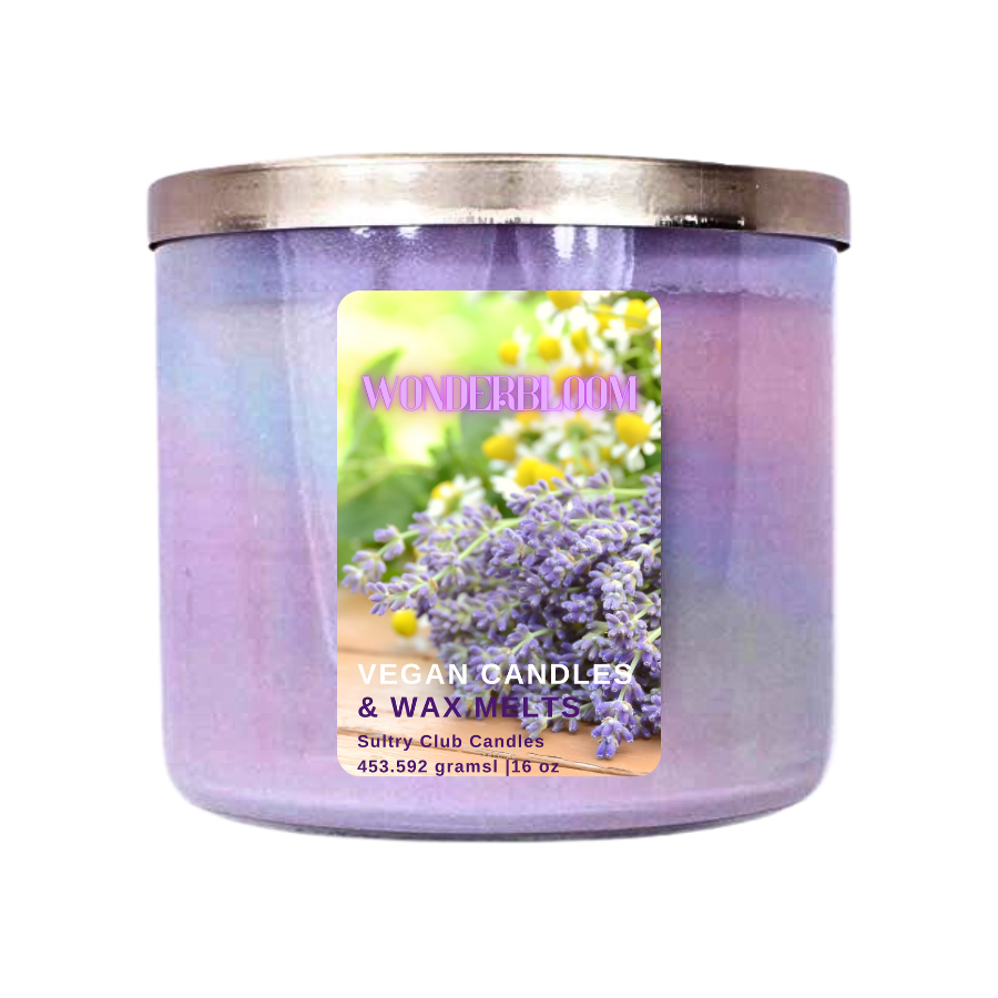 WONDERBLOOM VEGAN CANDLE