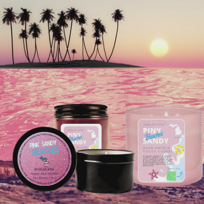 PINK SANDY BEACHES CANDLE