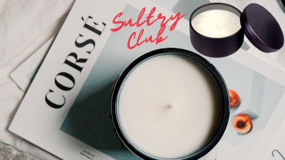 Poker Night 3 Wick Candle by Sultry Club