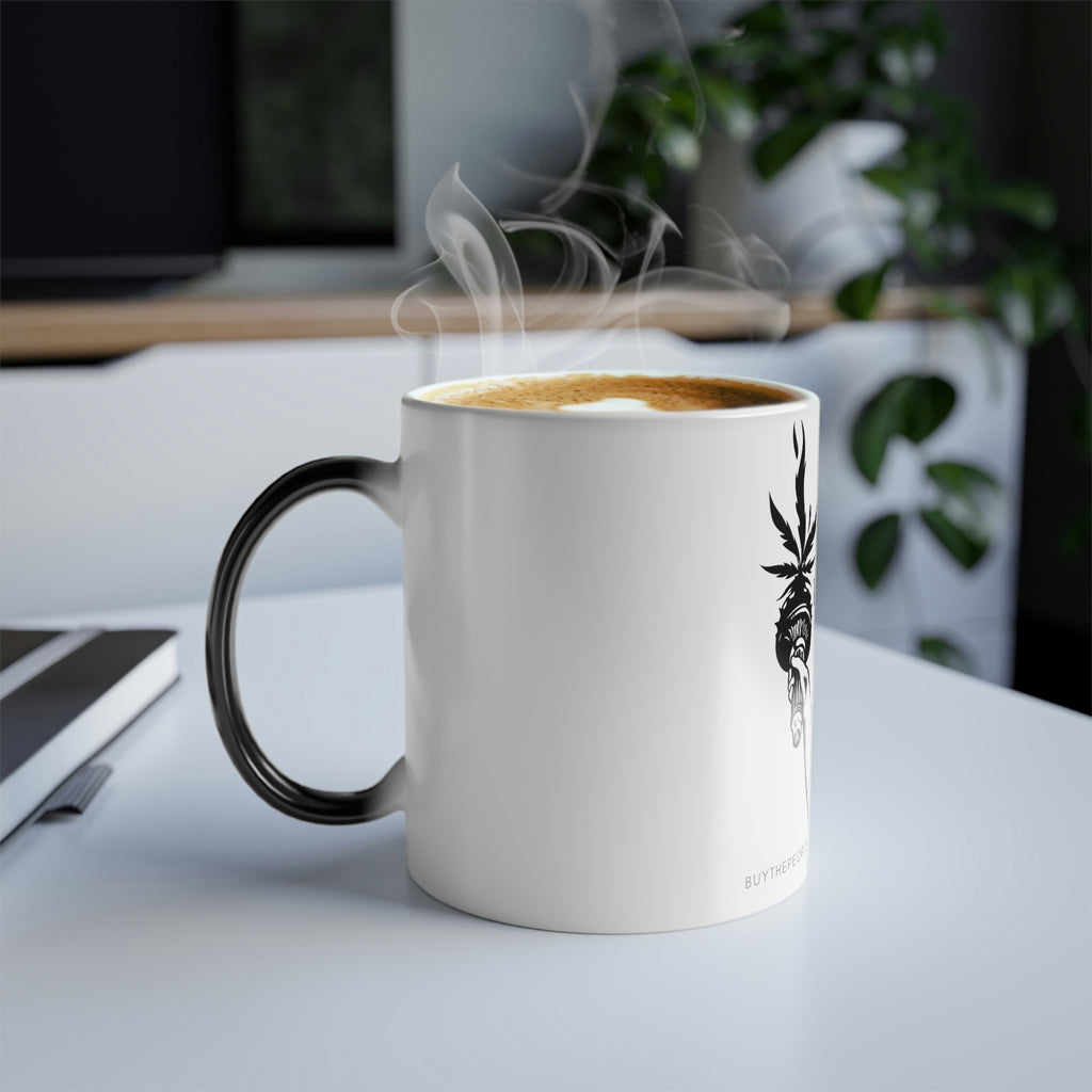 In Weed We Trust Color Morphing Mug, 11oz