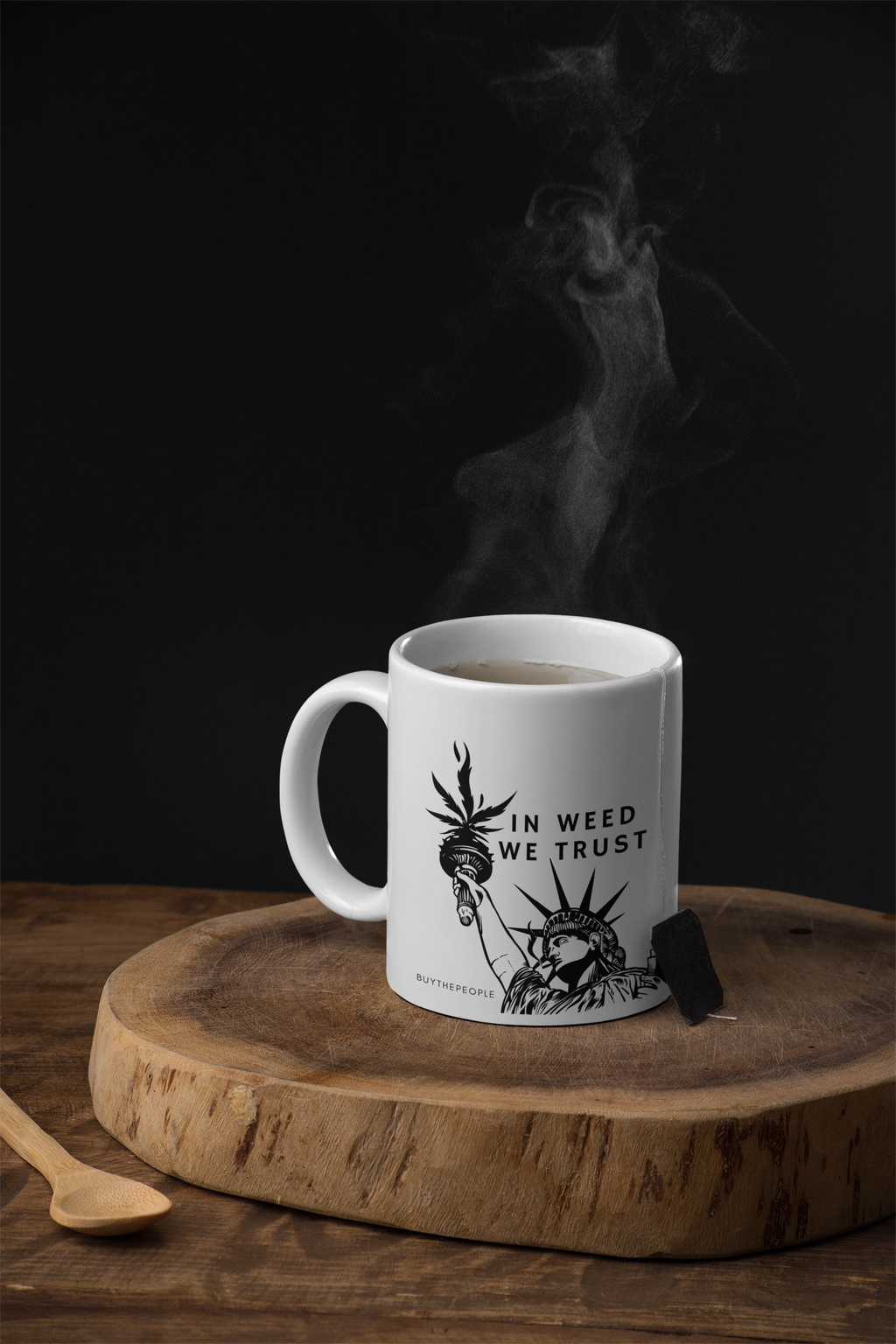 In Weed We Trust Color Morphing Mug, 11oz