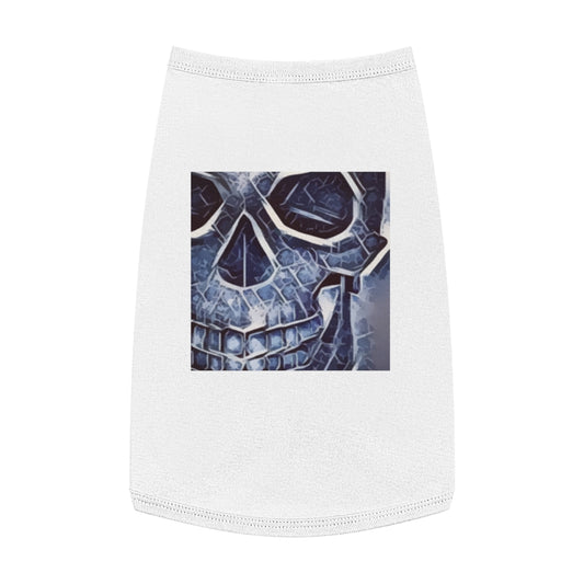 Skull Face Pet Tank Top