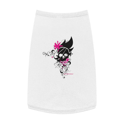 Skull With Wings Pet Tank Top