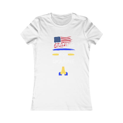 Pray For Ukraine Women's Favorite Tee