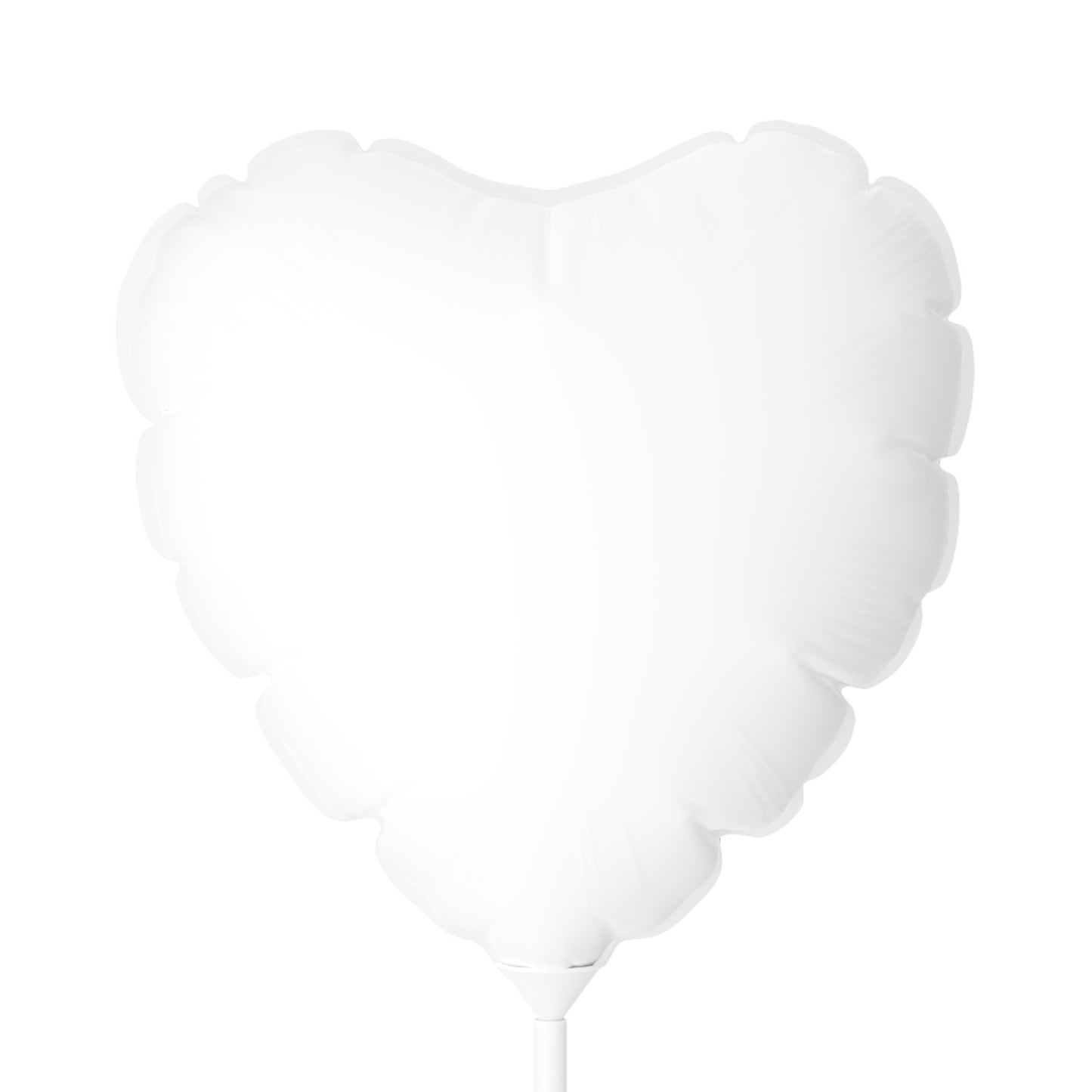 Keep Calm And Stop Shooting Balloons (Heart-shaped, 11" Mylar Balloon)