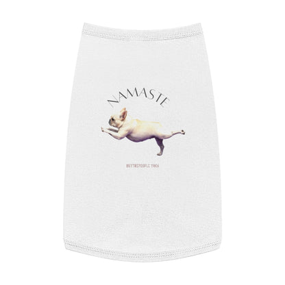 Namaste Yoga Frenchie Pet Tank Top