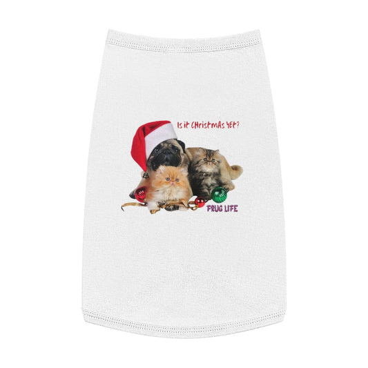 Is It Christmas Yet Pet Tank Top