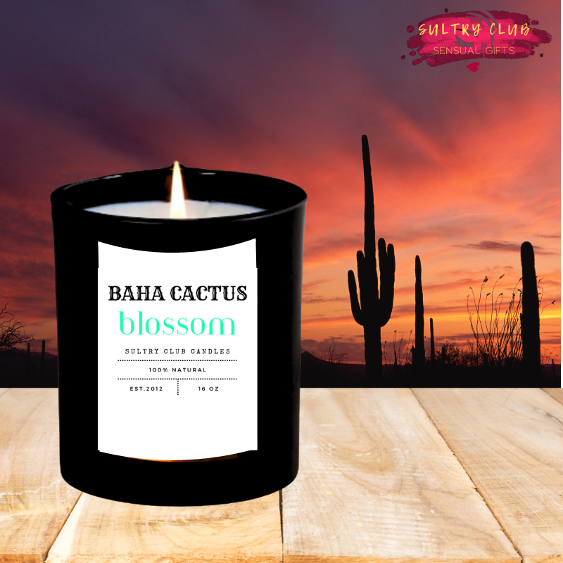 Baha Cactus Blossom Candle