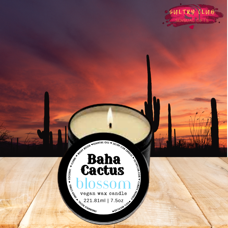 Baha Cactus Blossom Candle