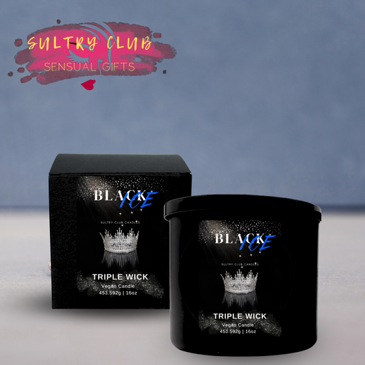 Black Ice Vegan Candle