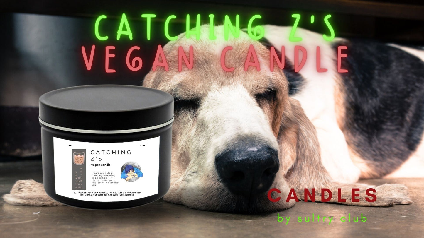 CATCHING Zs 8 Oz Vegan Candle