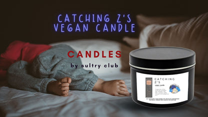 CATCHING Zs 8 Oz Vegan Candle