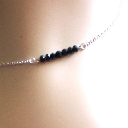 Crystal Bar Necklace