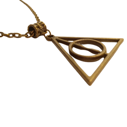 Harry Potter Deathly Hallows Style Necklace