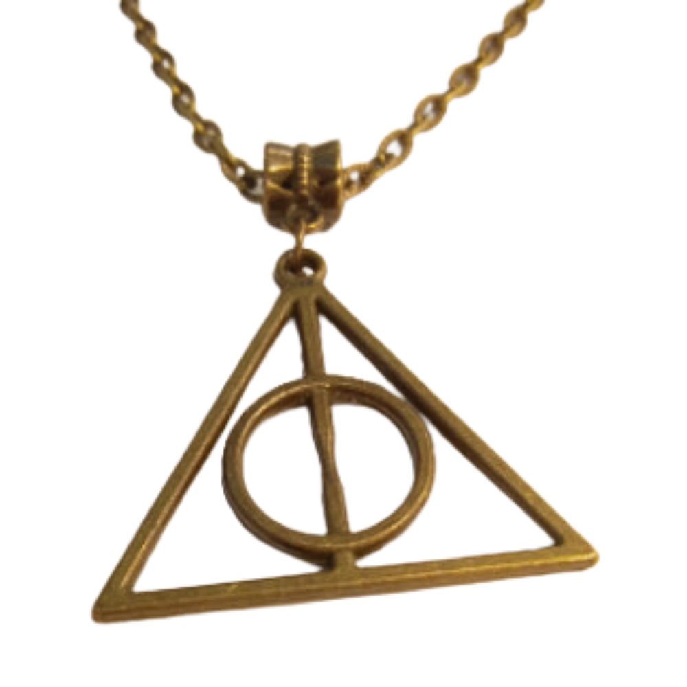 Harry Potter Deathly Hallows Style Necklace