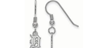 Detroit Tigers D Earrings