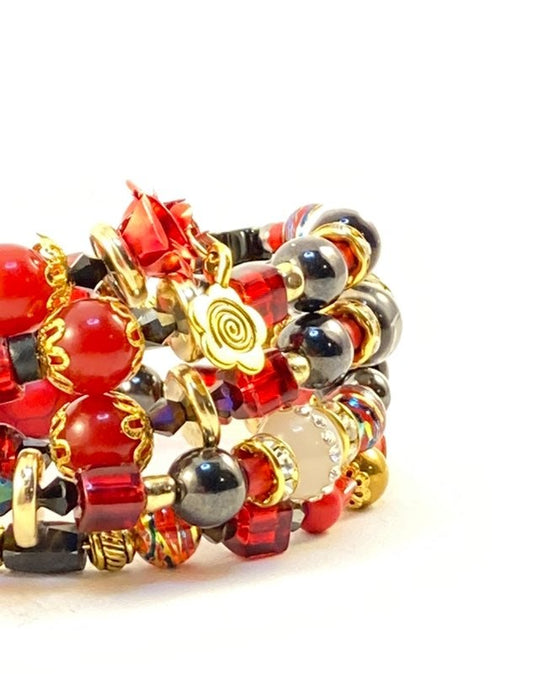 Dia De Los Muertos Luxe Wrap Bracelet