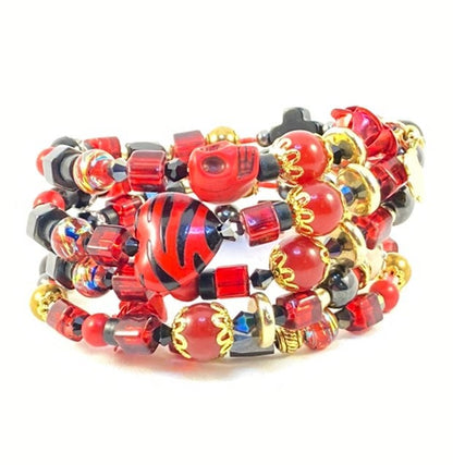 Dia De Los Muertos Luxe Wrap Bracelet